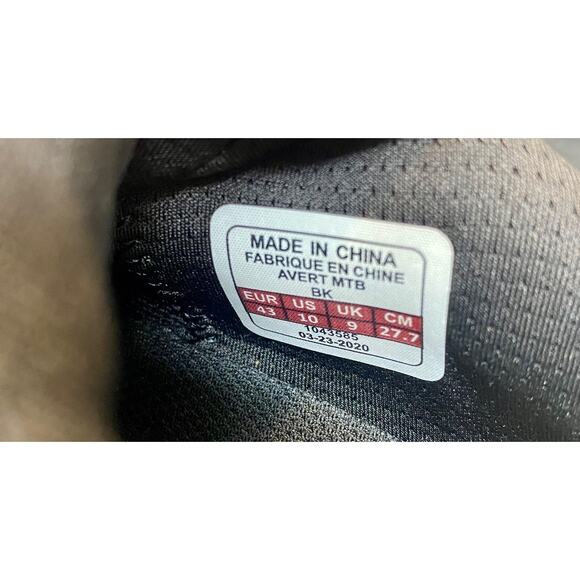 Bontrager Avert Mountain Shoe Trek Black EU 43 US 10 - Picture 7 of 10